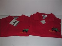 Pair of  Oliver Super 44 Embroiderd Shirts