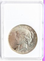 Coin 1925  Peace Silver Dollar Brilliant Unc.