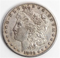 Coin 1883-S  Morgan Silver Dollar as Extra Fine