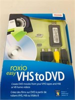 Roxio- vhs to dvd  transfer kit