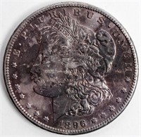 Coin 1896-S Morgan Silver Dollar as Extra Fine