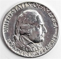 Coin 1927 Vermont Commemorative Half Dollar BU