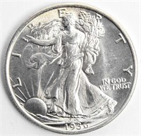 Coin 1936 Walking Liberty Half Dollar Gem BU!