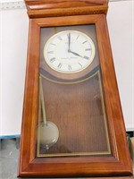 Seiko wall clock w/ pendulum