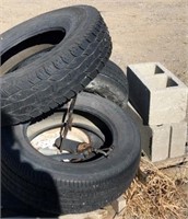 215/85R16 Tire & Misc. Hardware