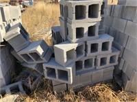 1 Pallet- Mason Concrete Blocks