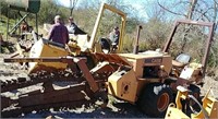 DH4B Case trencher with plow