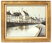 Art - Large Painting of Hotel