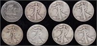 Coins - Columbian Exposition, 7 Walking Liberty