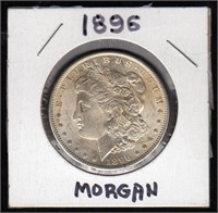 Coin - 1896p Morgan Silver Dollar