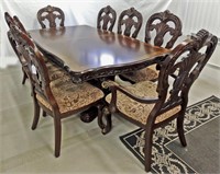 Dining Room Set - Table, 8 Chairs