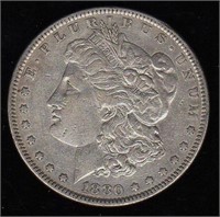 1880 Morgan Silver Dollar Coin