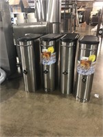 4 iced tea containers