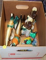 Box of  Ceramic figurines