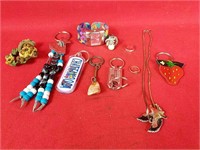 Miscellaneous Jewelry and Keychains