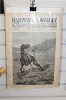 1889 HARPER'S WEEKLY MAGAZINE