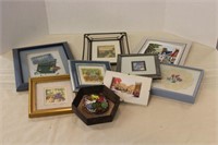SELECTION OF SMALL ART PIECES