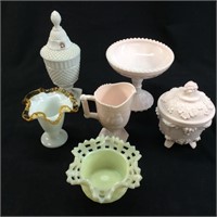 FENTON, PINK SHELL & WESTMORLAND PIECES