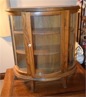 Small oak Curio Cabinet