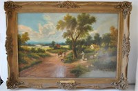 Edward Heaton Original Oil Landscape