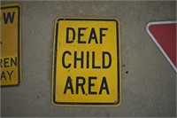 L- DEAF CHILD AREA SIGN