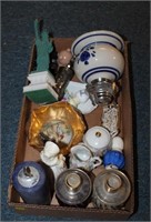 Box of Small Glass Collectables