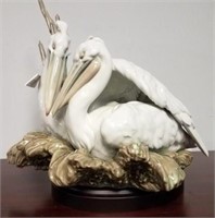Lladro Sculpture, No. 352, Two Birds