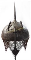 AN INDIAN TOP HELMET