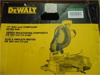 De Walt 10" Miter Saw