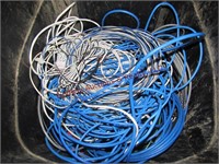 Approx 17pcs partial spools of cable: Plenum,