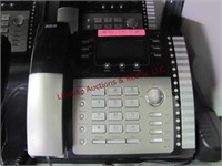 5 RCA land line phones, polycom voice station 500,