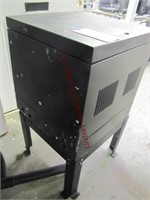 Server box on stand 21x 21x 38 (total height)