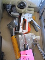 Staplers, slap stapler & tape dispenser