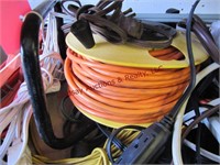 ext. cords, pwr strips & other