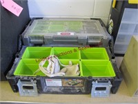 6 empty: cases & sorter bins