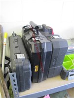 6 empty: cases & sorter bins