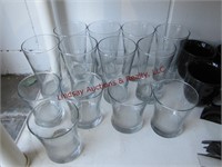 1 group kitchen items glasses, plates, bowls, ...