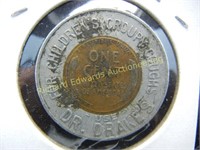 1956-D Dr. Drakes Cough Medicine ENCASED cent.