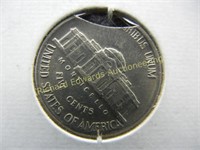 1985-P SUPER Clipped Rim Nickel. Bu.