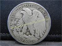 1937 SILVER LIBERTY HALF, (ONLY 9.5 MILL MINTED),