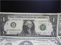 $1 - $1000 US Oversized Bank Notes - Very Large!