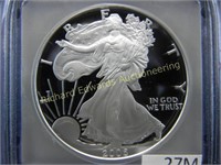 2006-W Silver Eagle. 20th Anniversary. ICG