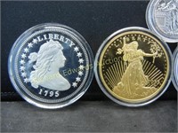 US Tribute Proof Coins - Lot of 6