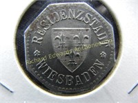 1917 Germany 10 Pfennig Notgeld. High Grade
