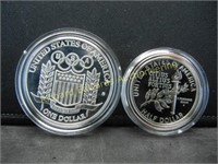 US Mint 1992 Olympic Coins Proof Set - 90% Silver