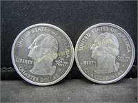 2004 State Silver Quarter Proofs - 90% Silver
