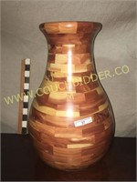 Large handturned cedar vase/vessel