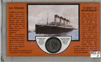 "SS TITANIC" COMERORATIVE US 1912 COIN
