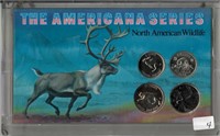 "THE AMERICAN SERIES" NORTH AMERICAN COIN SET