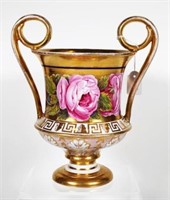 Large Coalport floral urn